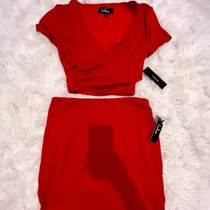 Red 2 piece set